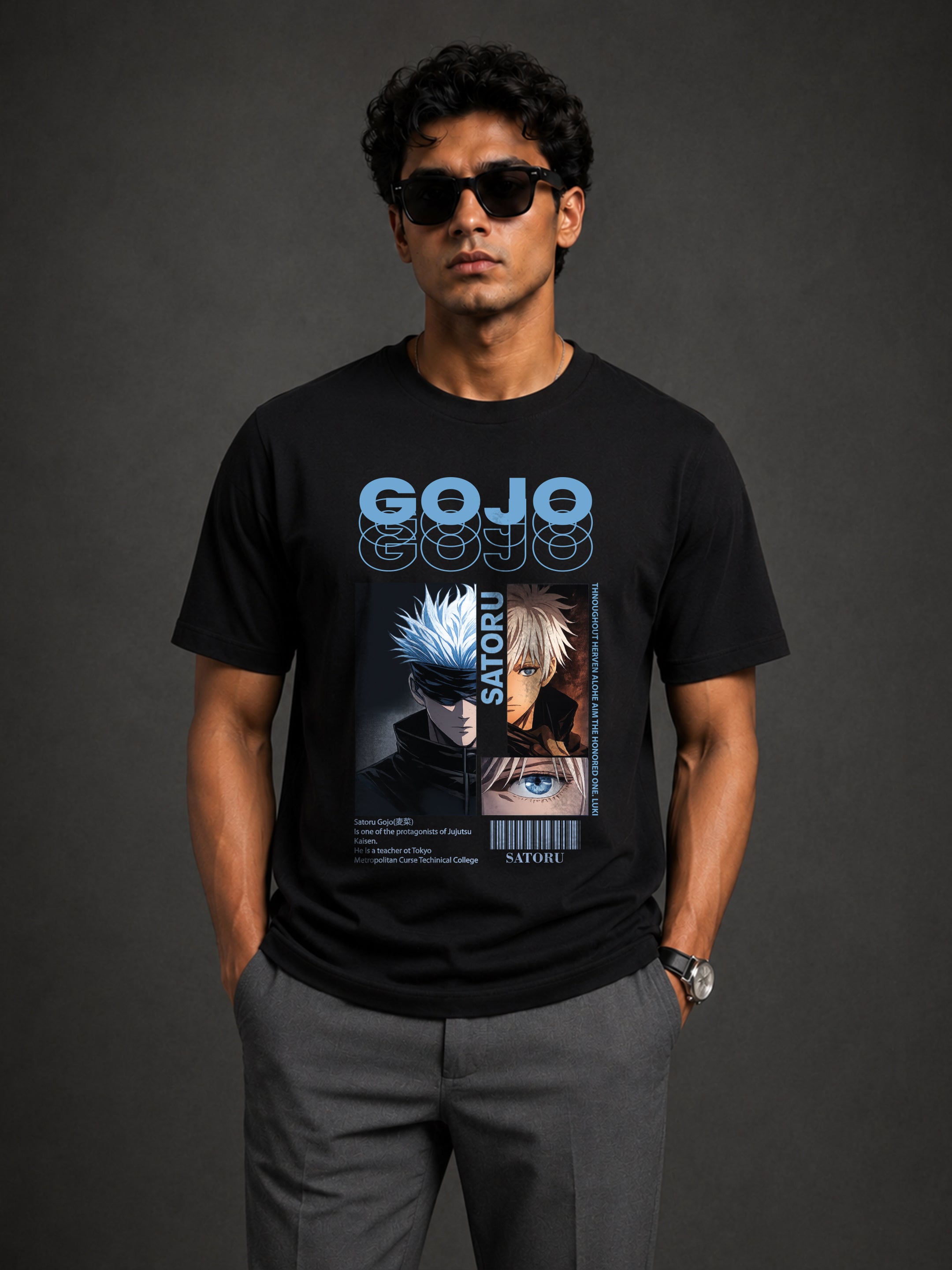 Regular Fit T-Shirt For Men - Gojo