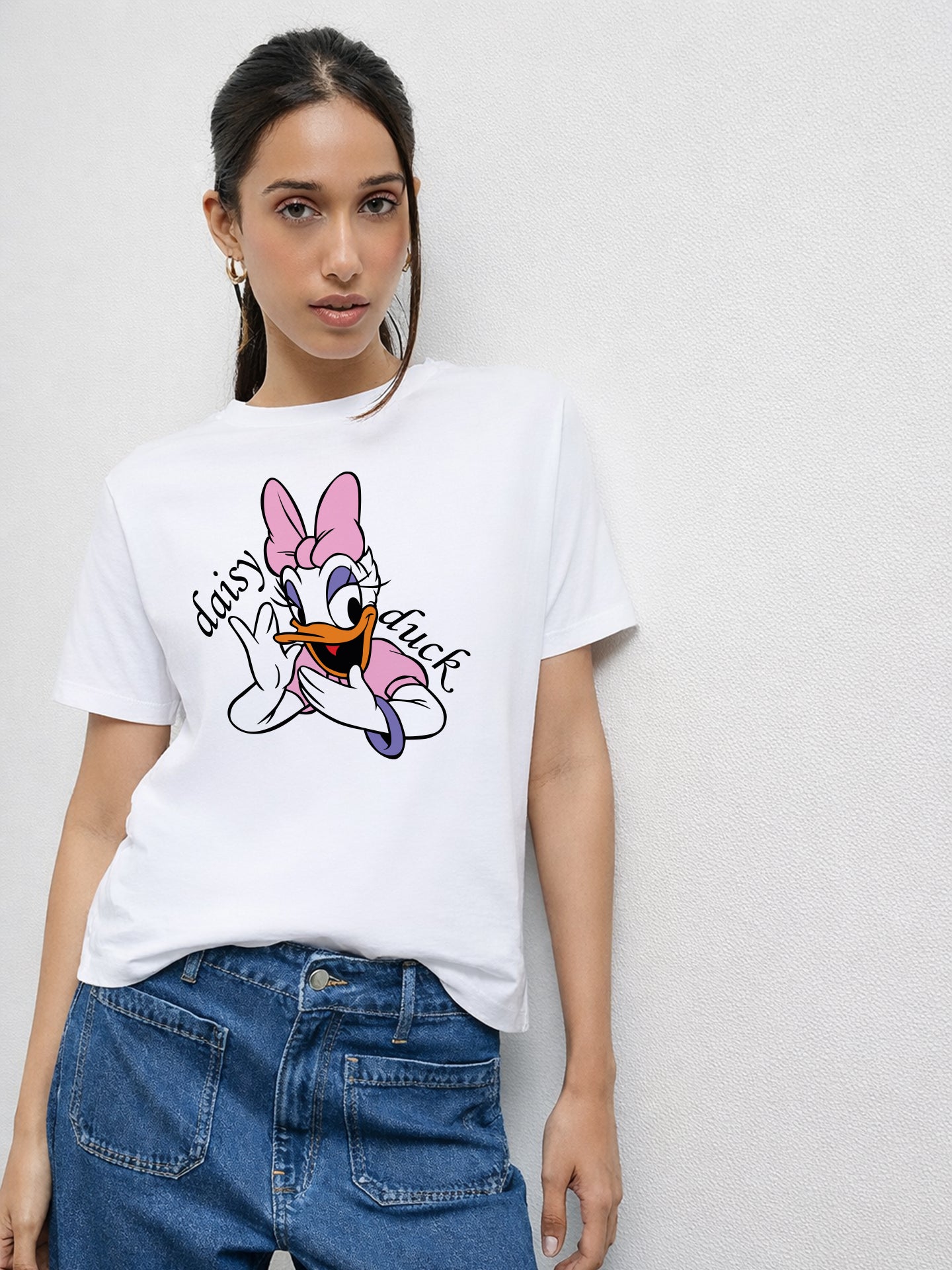 Regular Fit T-Shirt For Women - Daisy Duck