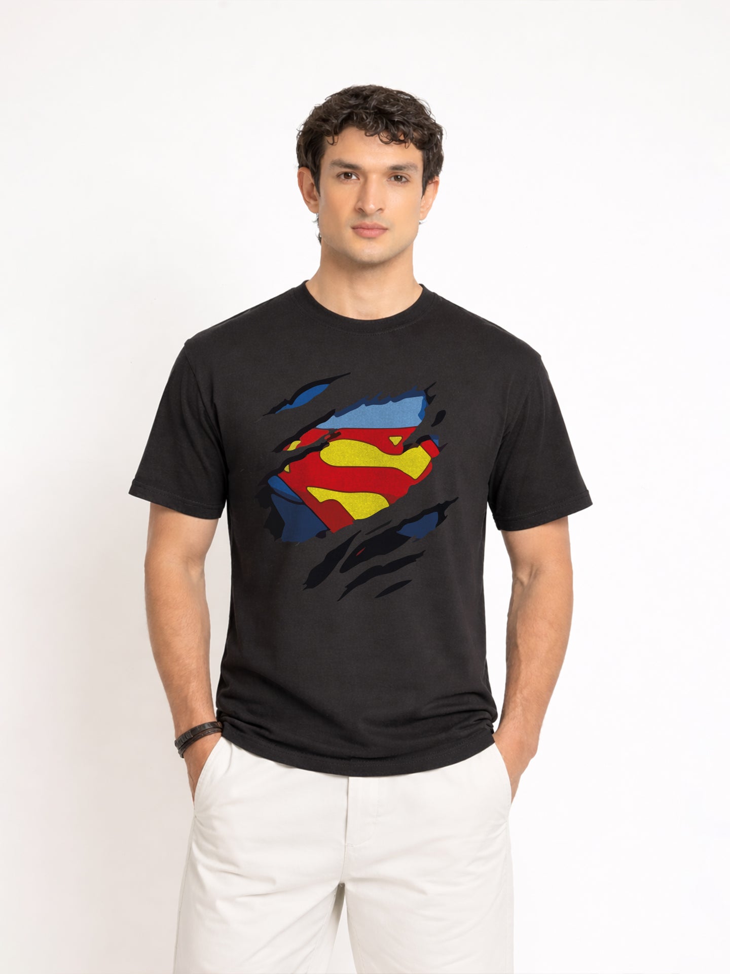 Regular Fit T-Shirt For Men - Super Man