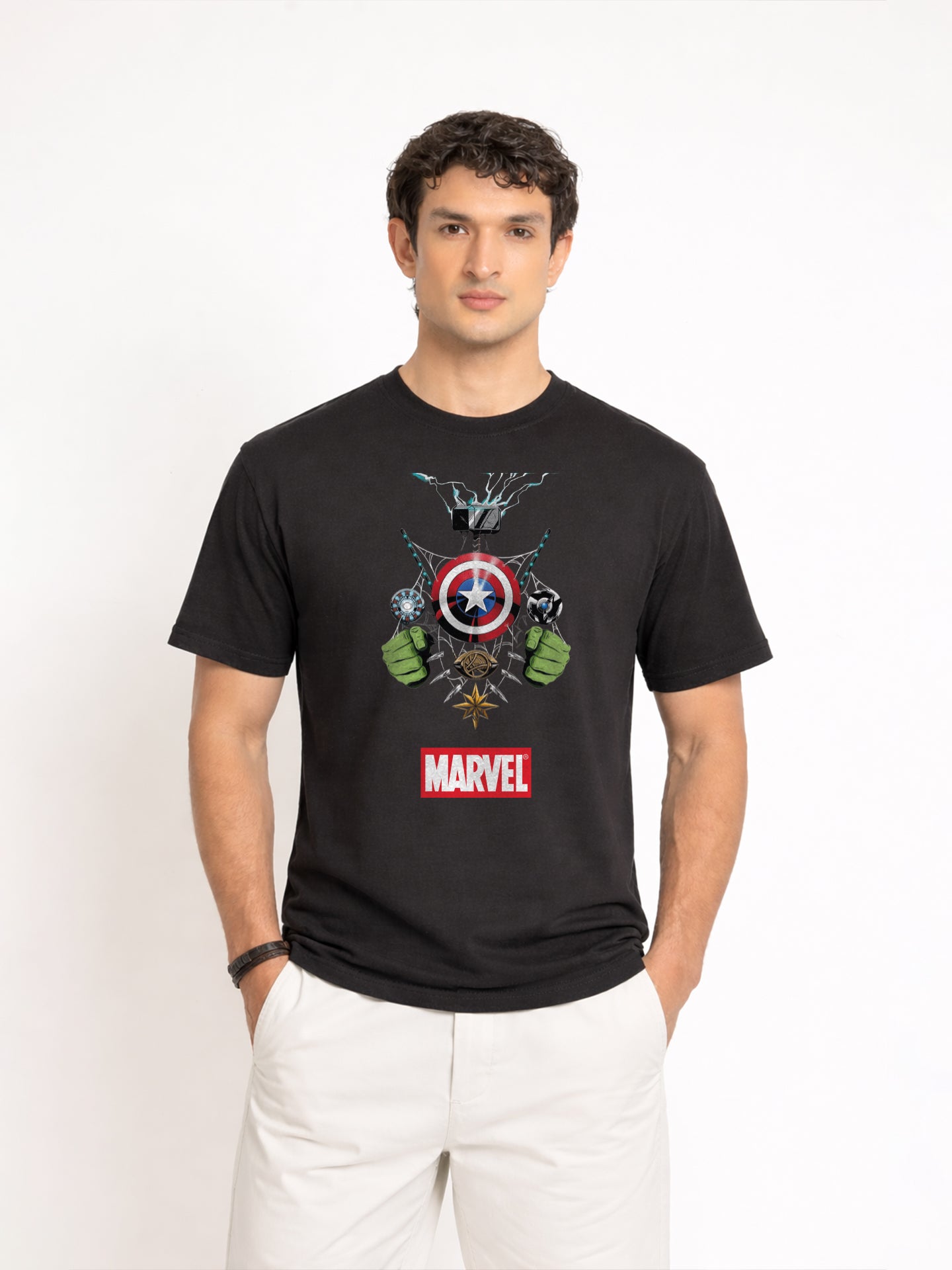 Regular Fit T-Shirt For Men - Marvel Avengers