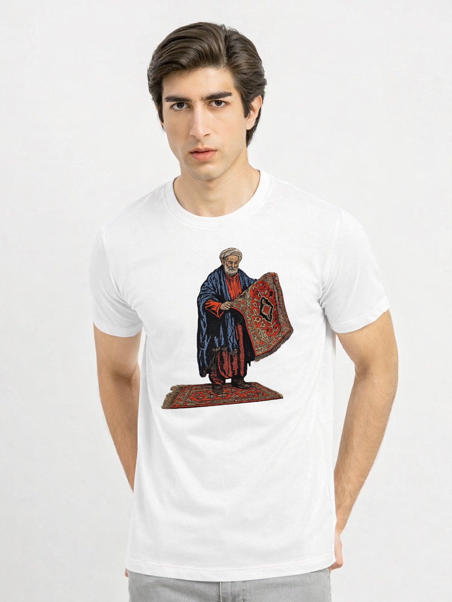 Regular Fit T-Shirt For Men - Carpet