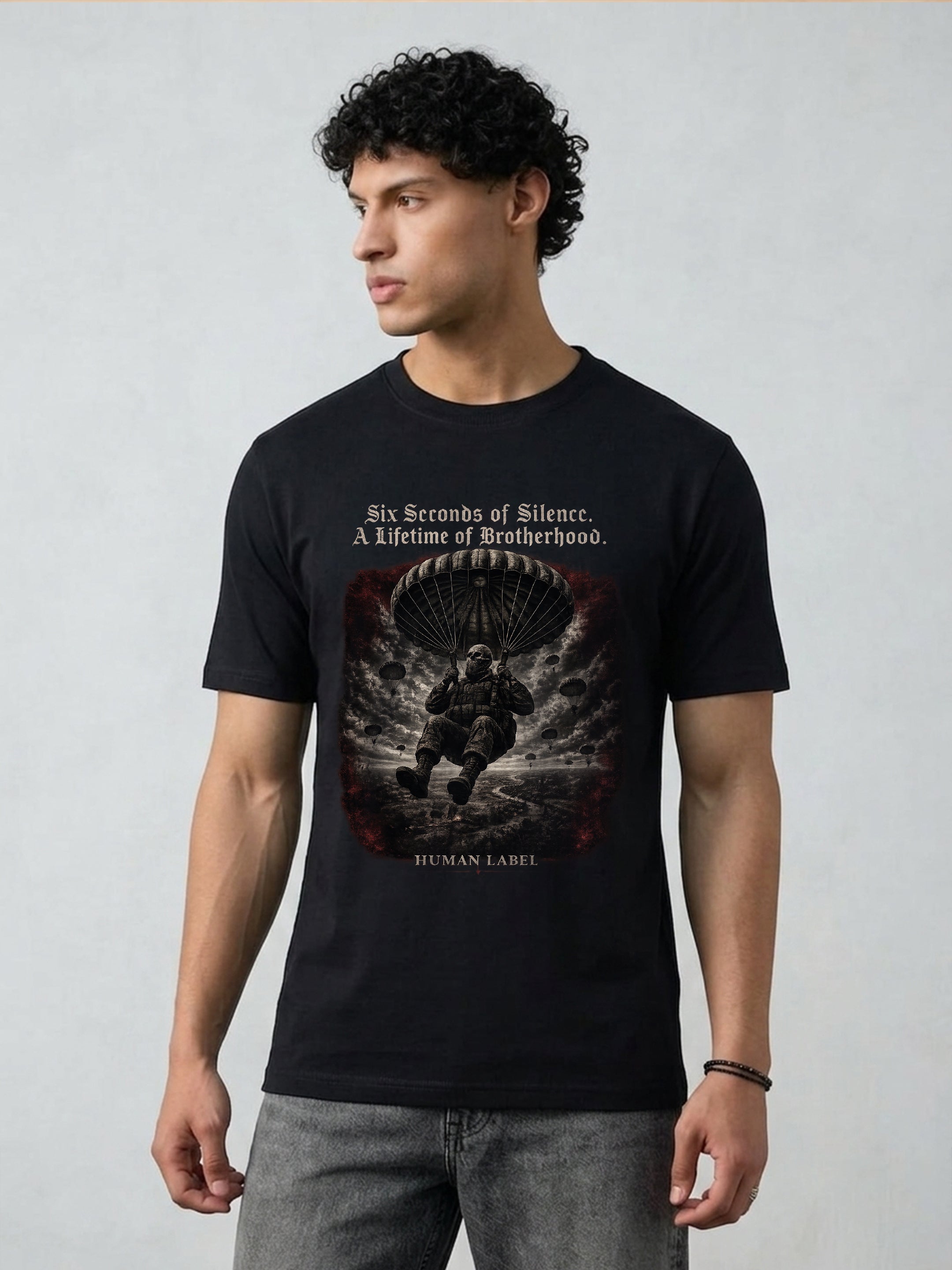 Regular Fit T-Shirt For Men - Human Lebel