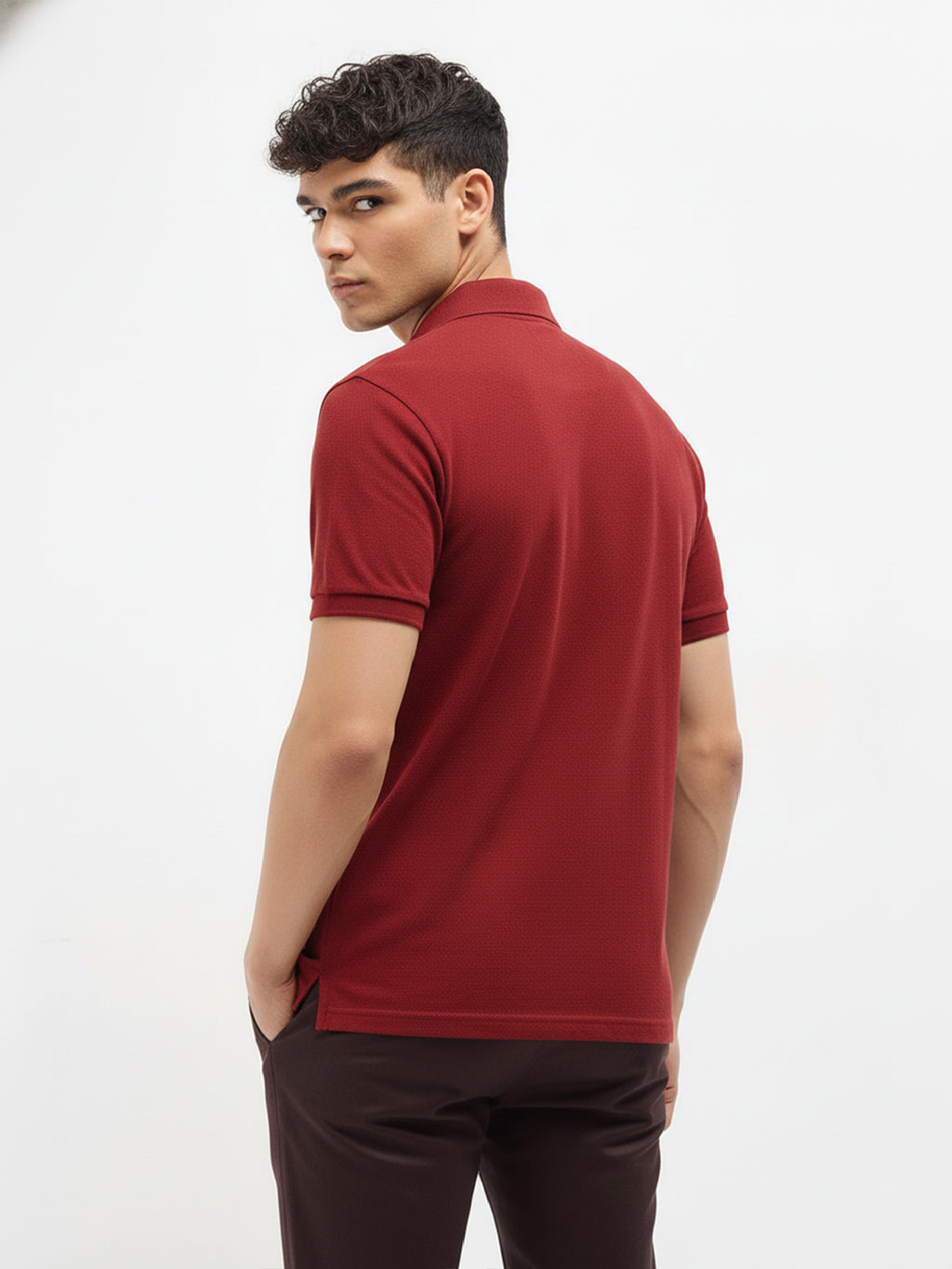 Essential Red Polo T-Shirt For Men