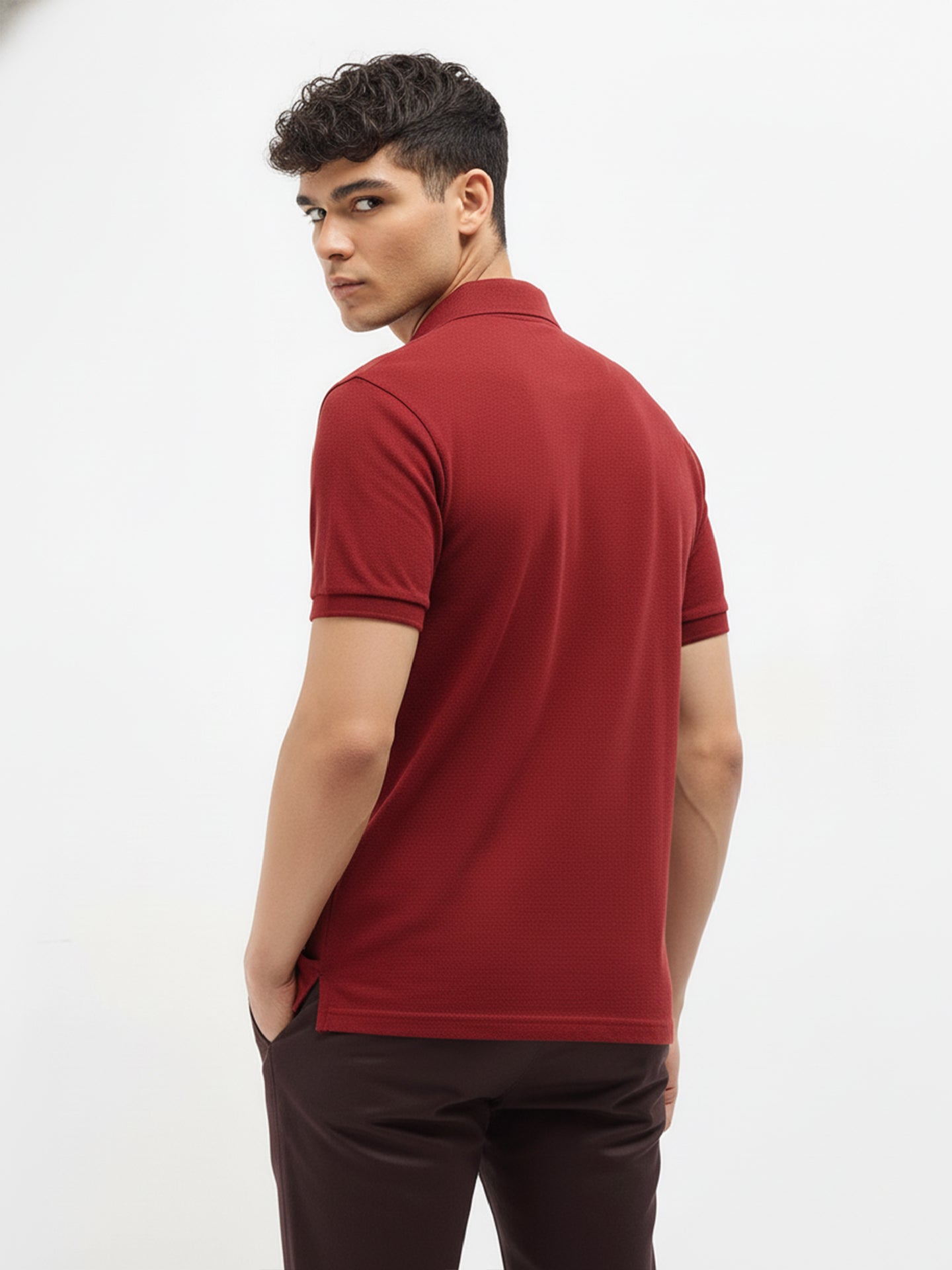 Essential Red Polo T-Shirt For Men
