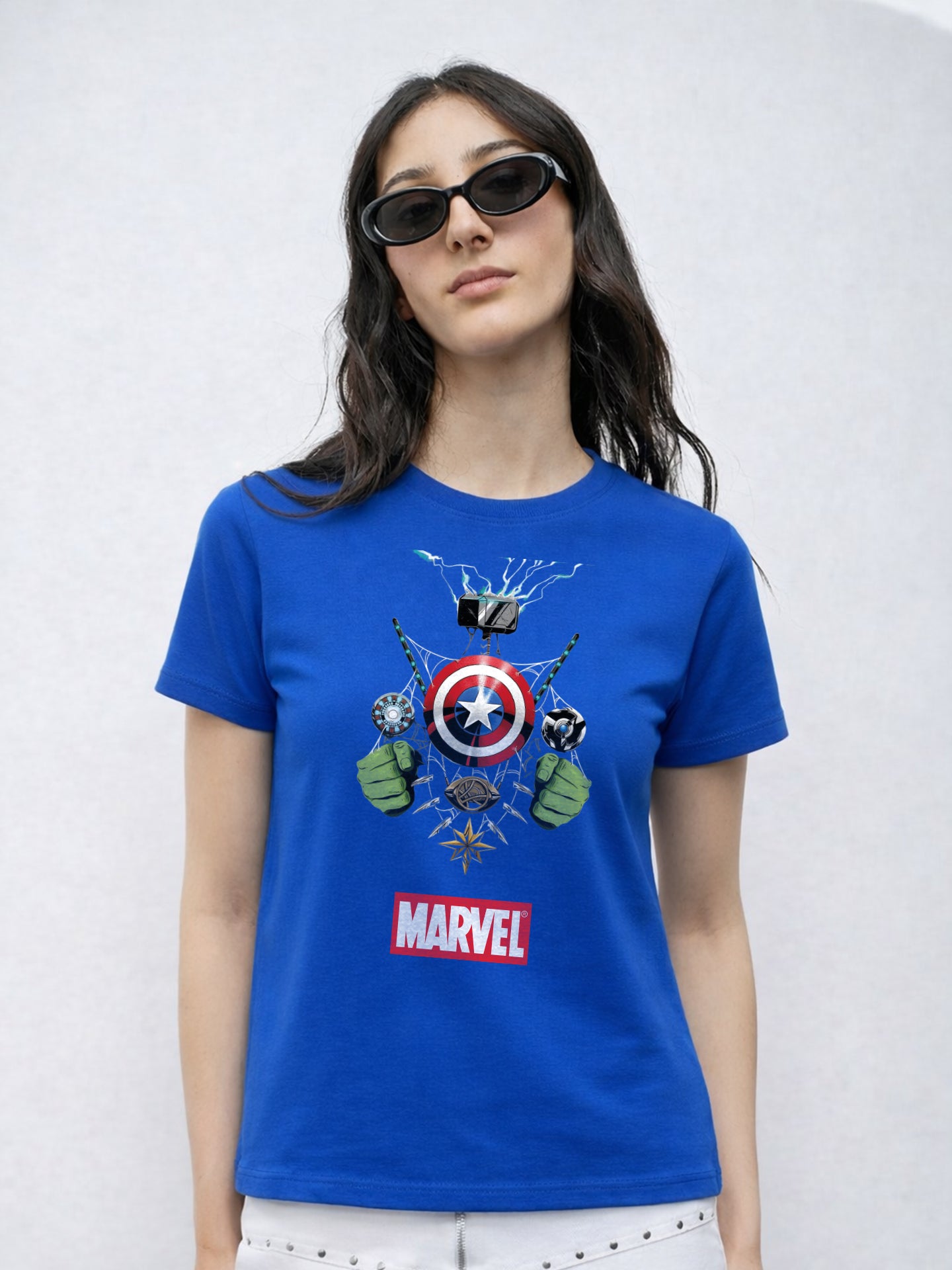 Regular Fit T-Shirt For Women - Marvel