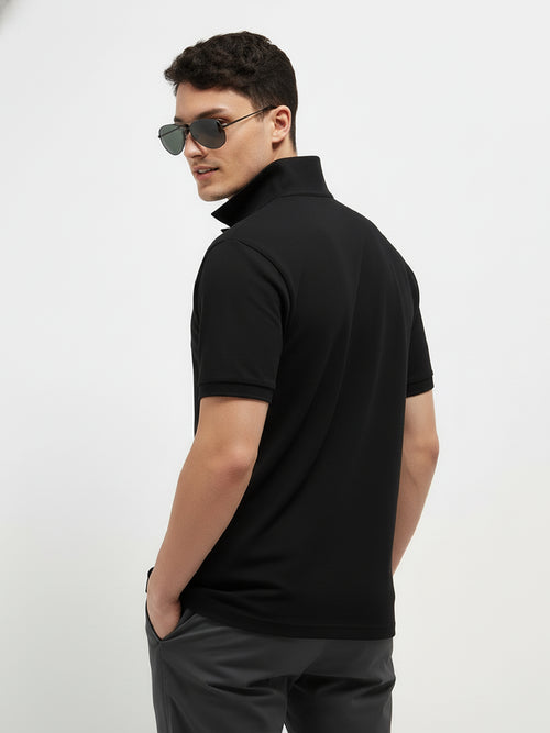 Essential Black Polo T-Shirt For Men
