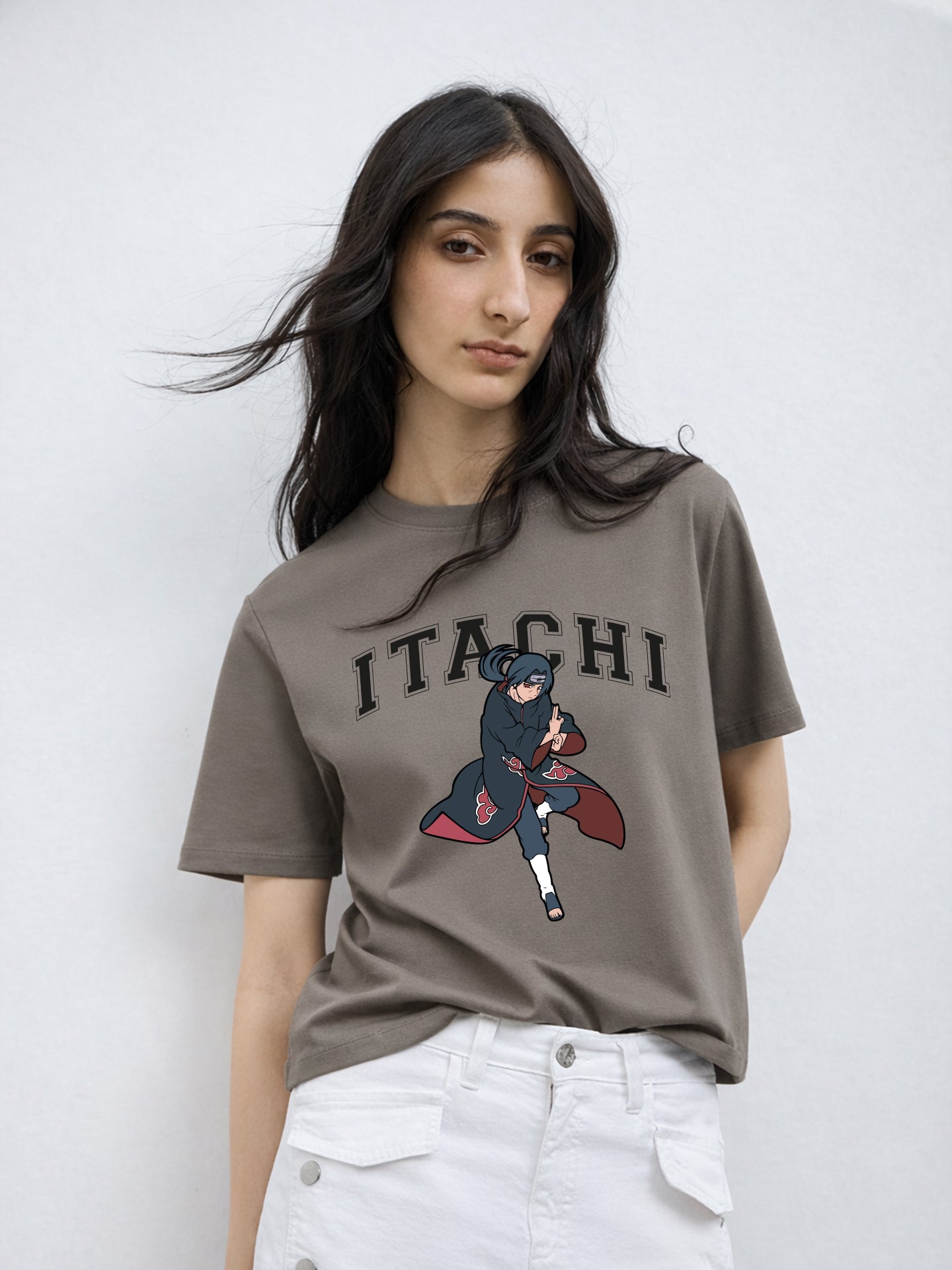 Regular Fit T-Shirt For Women - Itachi