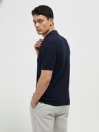 Essential Navy Blue Polo T-Shirt For Men