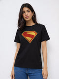 Regular Fit T-Shirt For Women - Superman