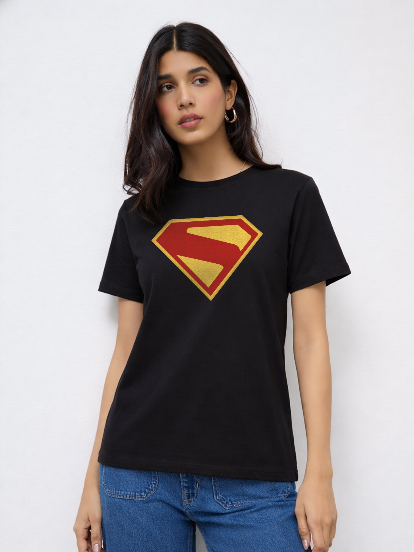 Regular Fit T-Shirt For Women - Superman