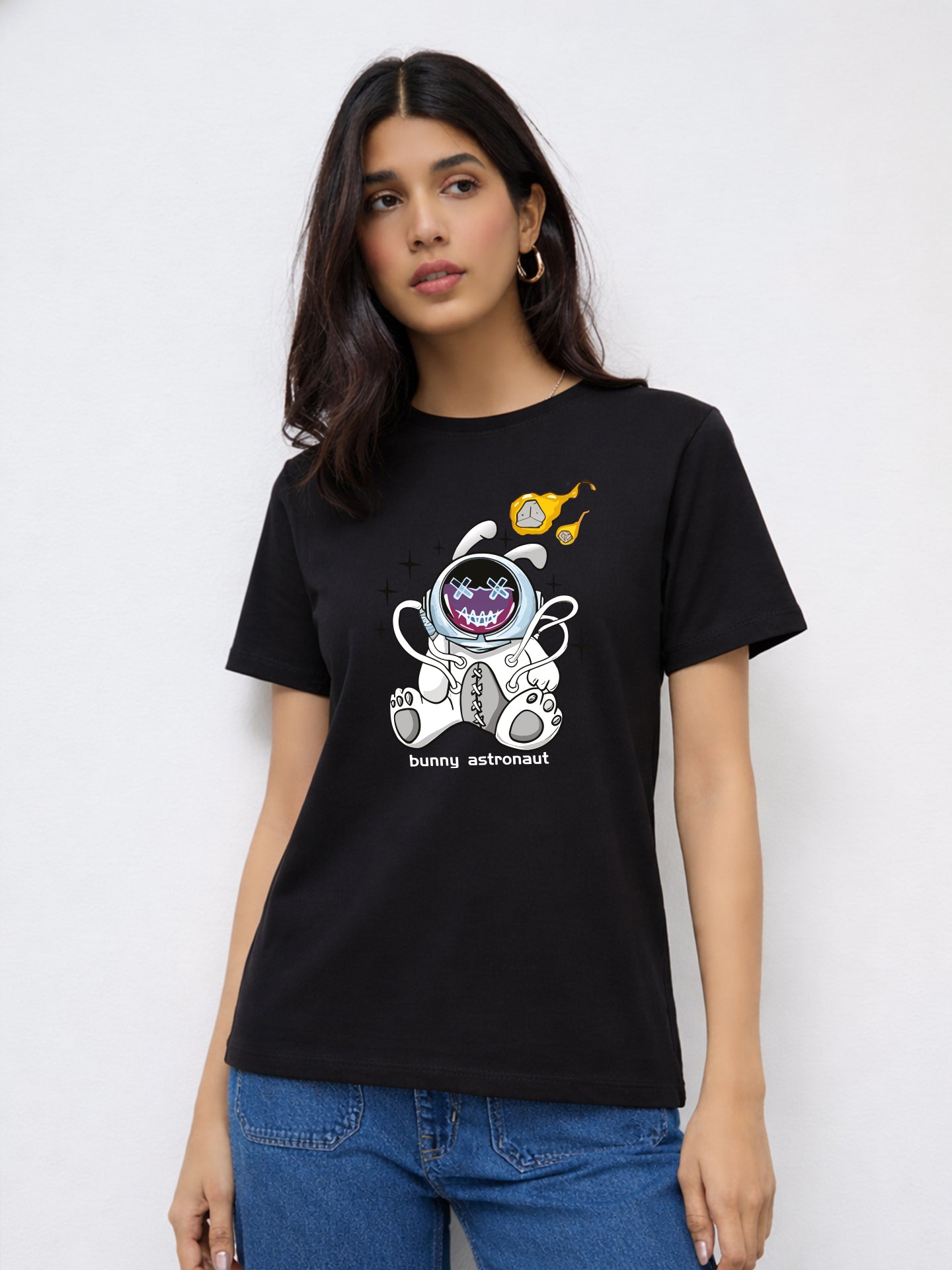 Regular Fit T-Shirt For Women - Bunny Austronut