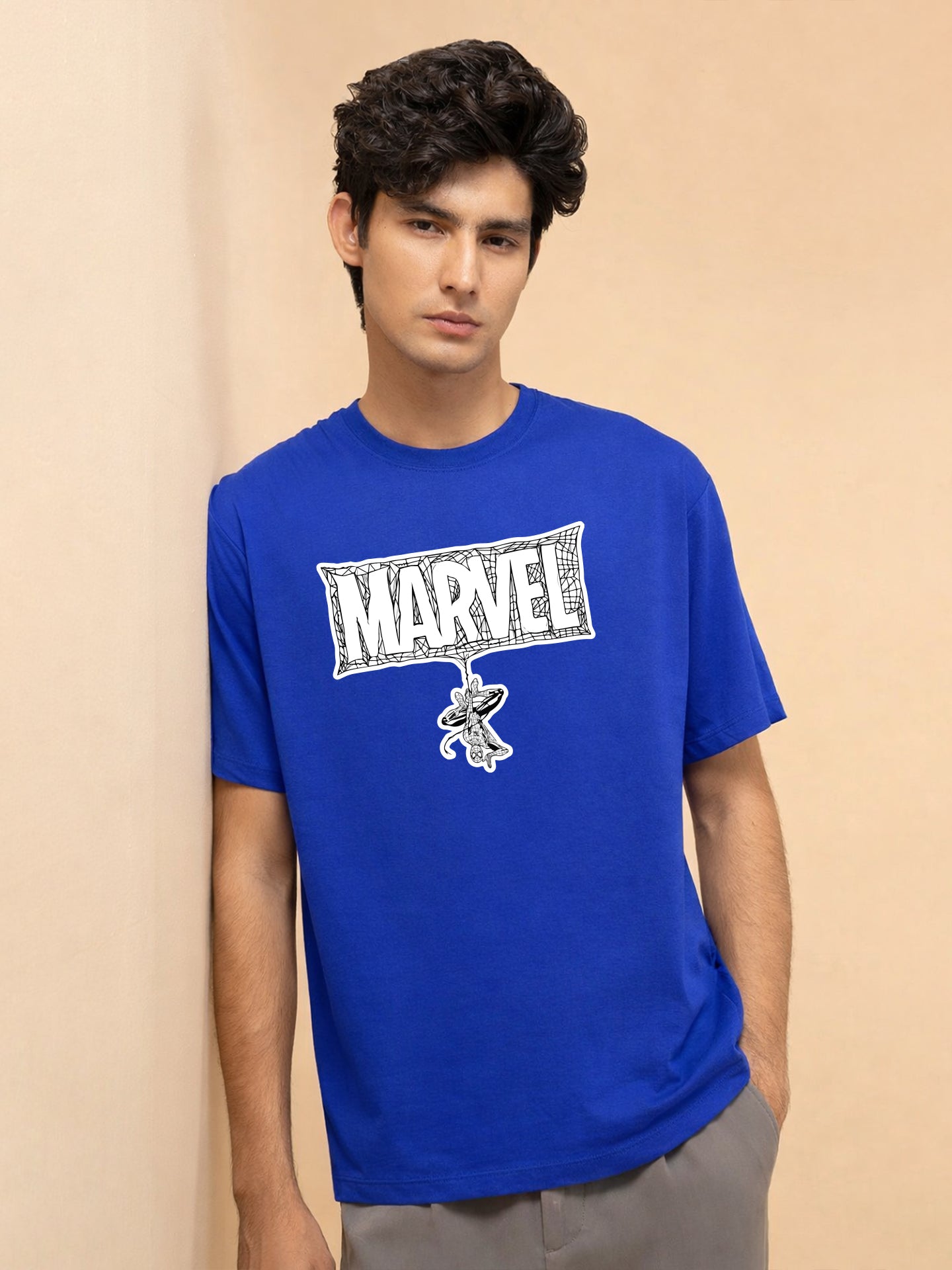 Regular Fit T-Shirt For Men - Marvel Spider