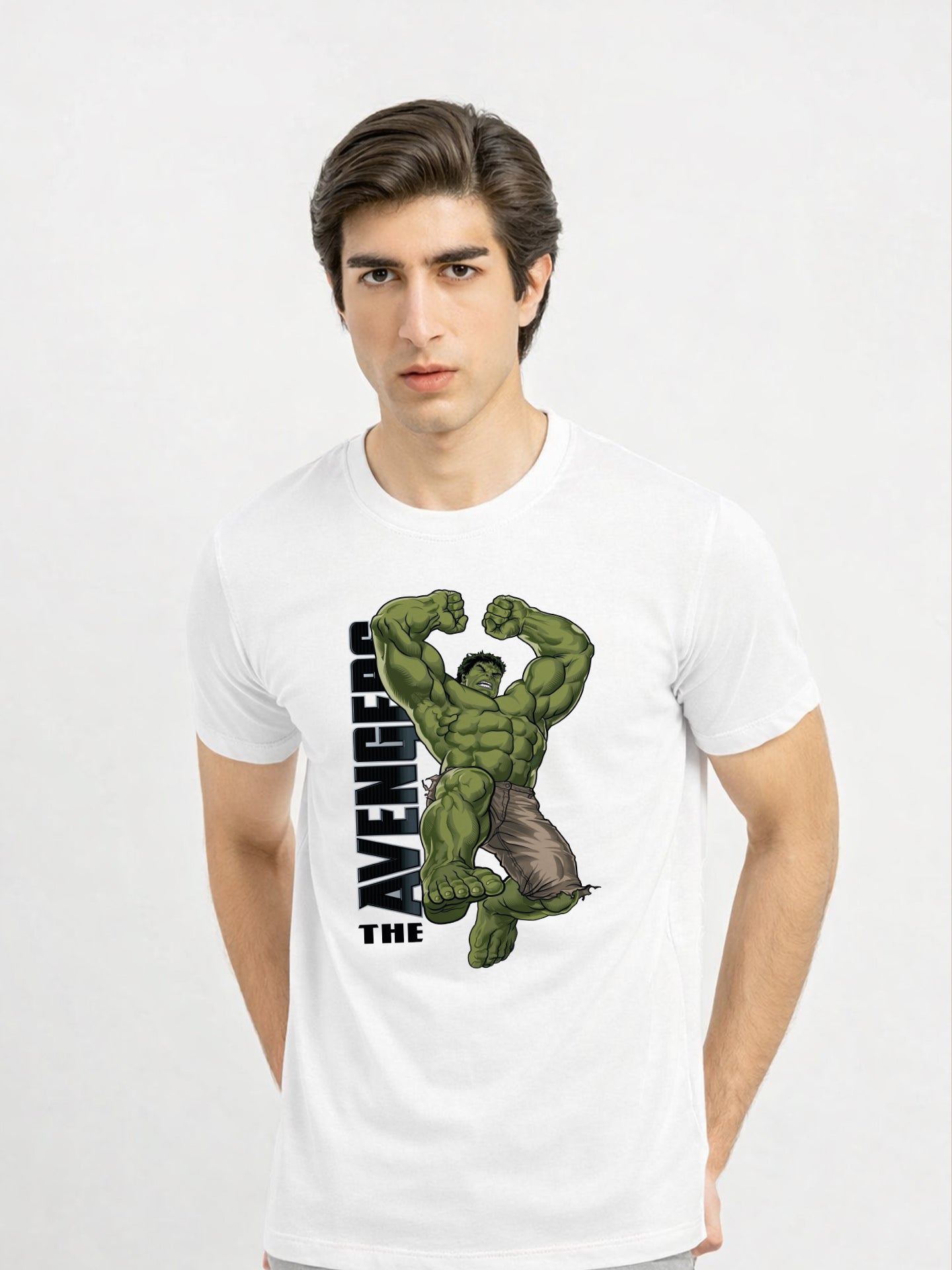 Regular Fit T-Shirt For Men - Hulk The Avengers