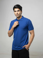 Essential Royal Blue Polo T-Shirt For Men