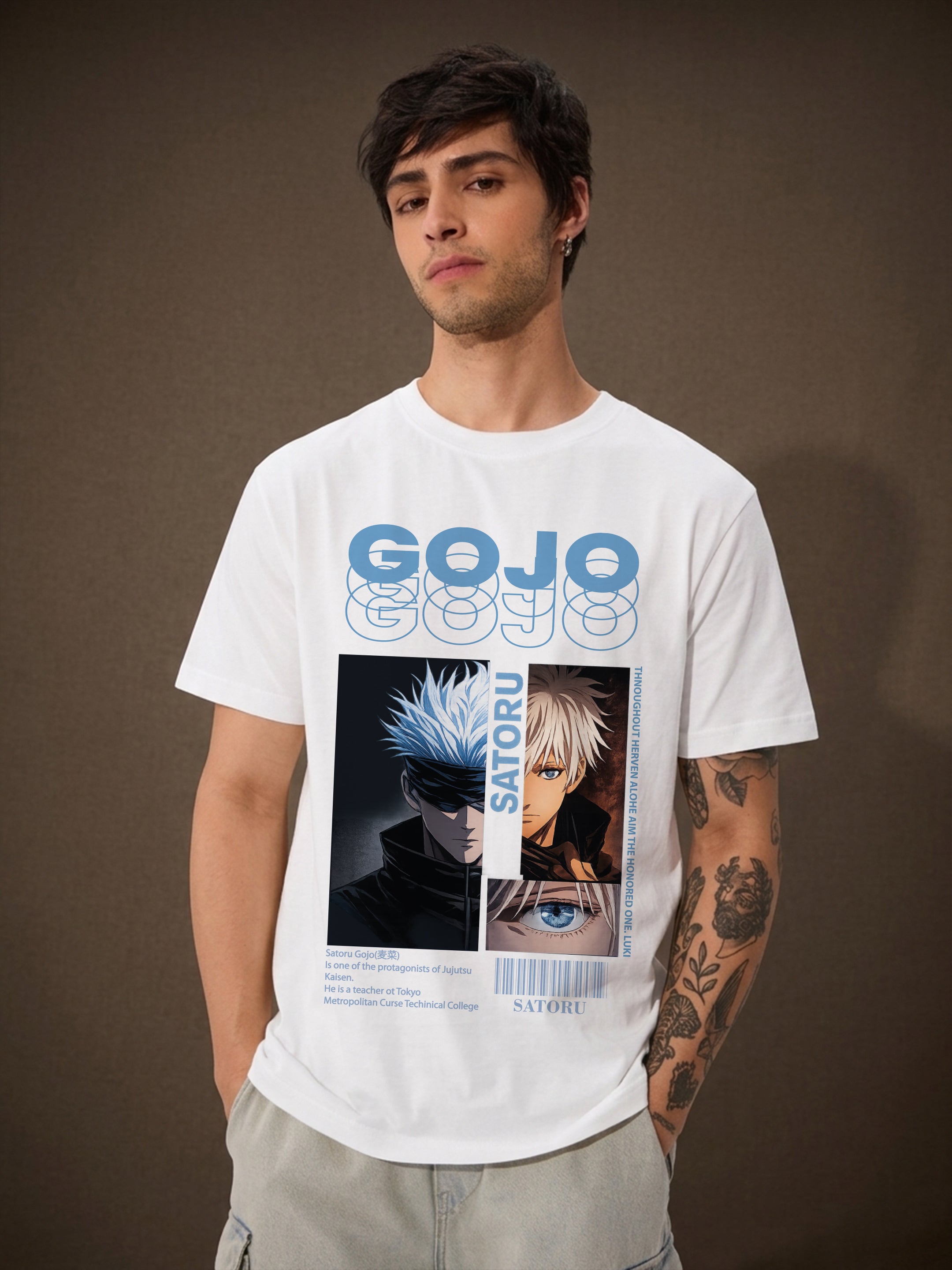 Regular Fit T-Shirt For Men - Gojo