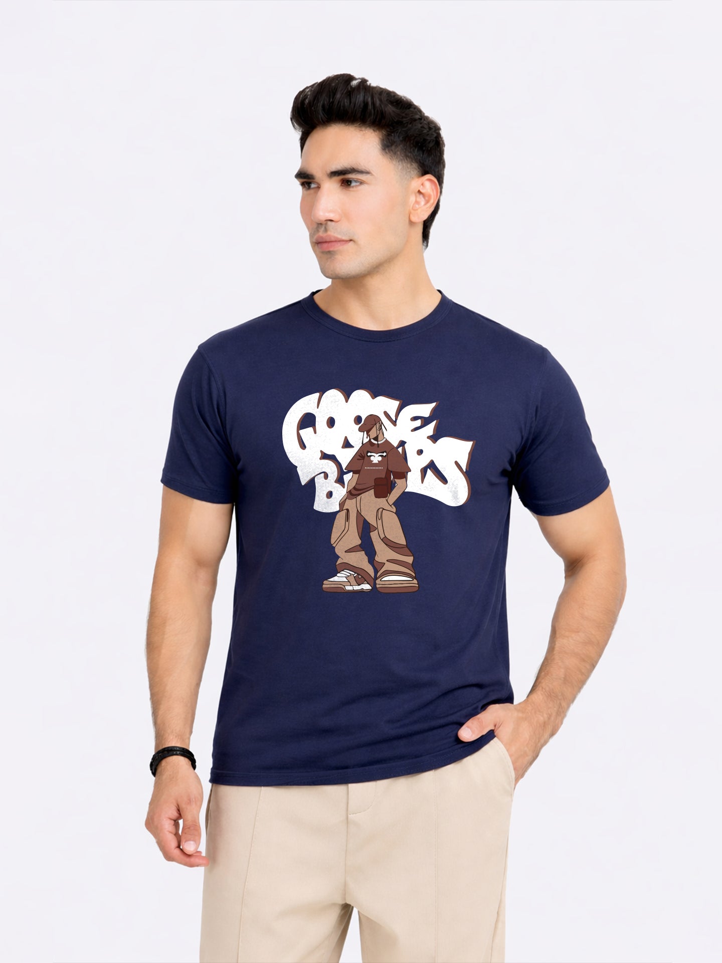 Regular Fit T-Shirt For Men - Goose