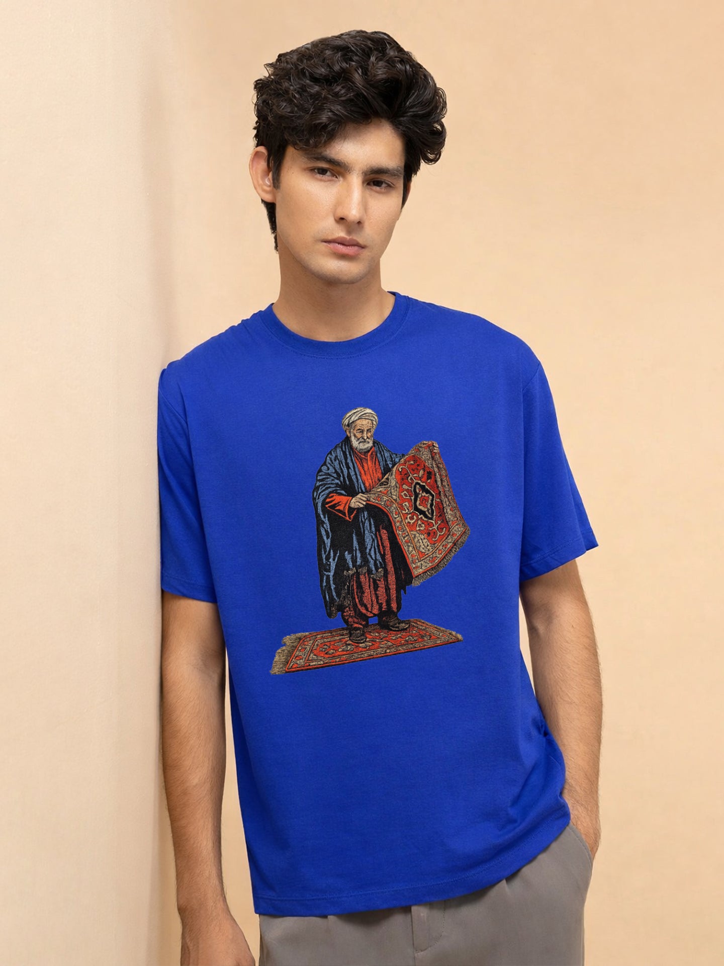 Regular Fit T-Shirt For Men - Carpet