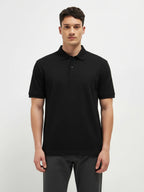 Essential Black Polo T-Shirt For Men