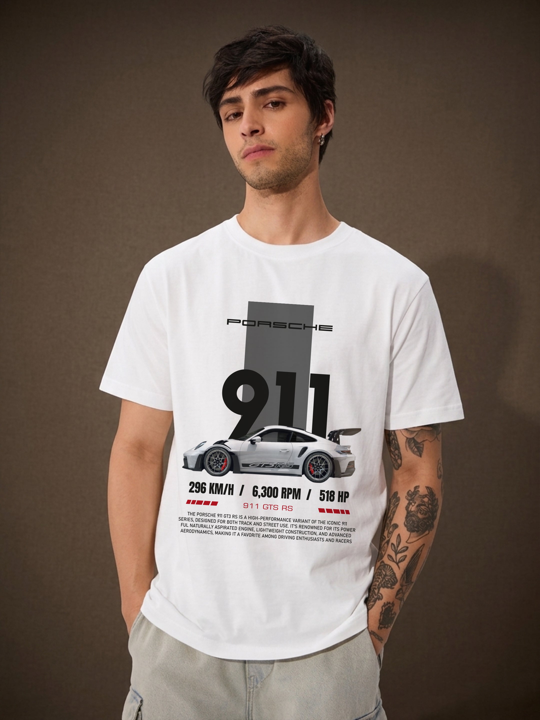 Regular Fit T-Shirt For Men - 911