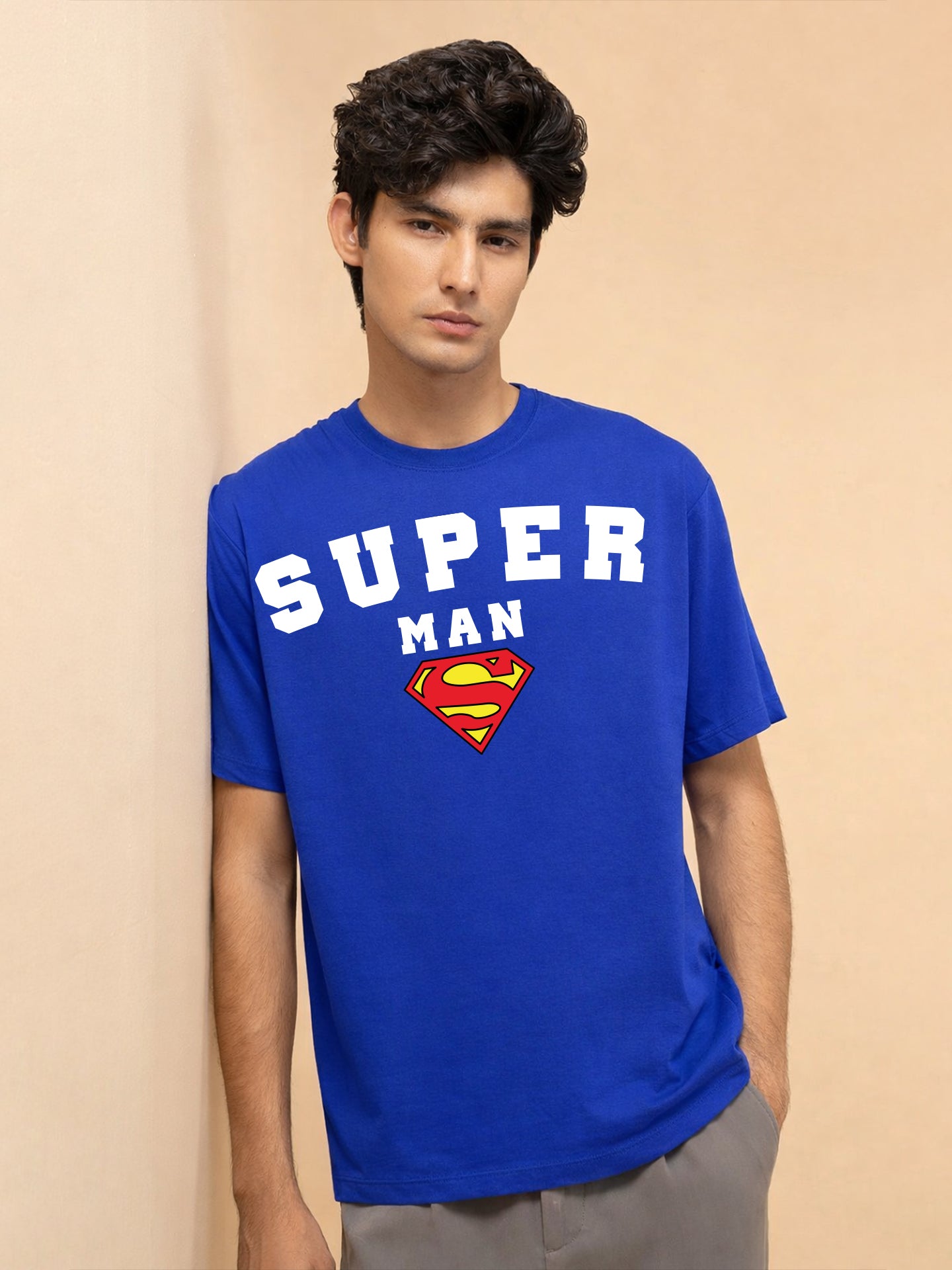 Regular Fit T-Shirt For Men - Super Man DC
