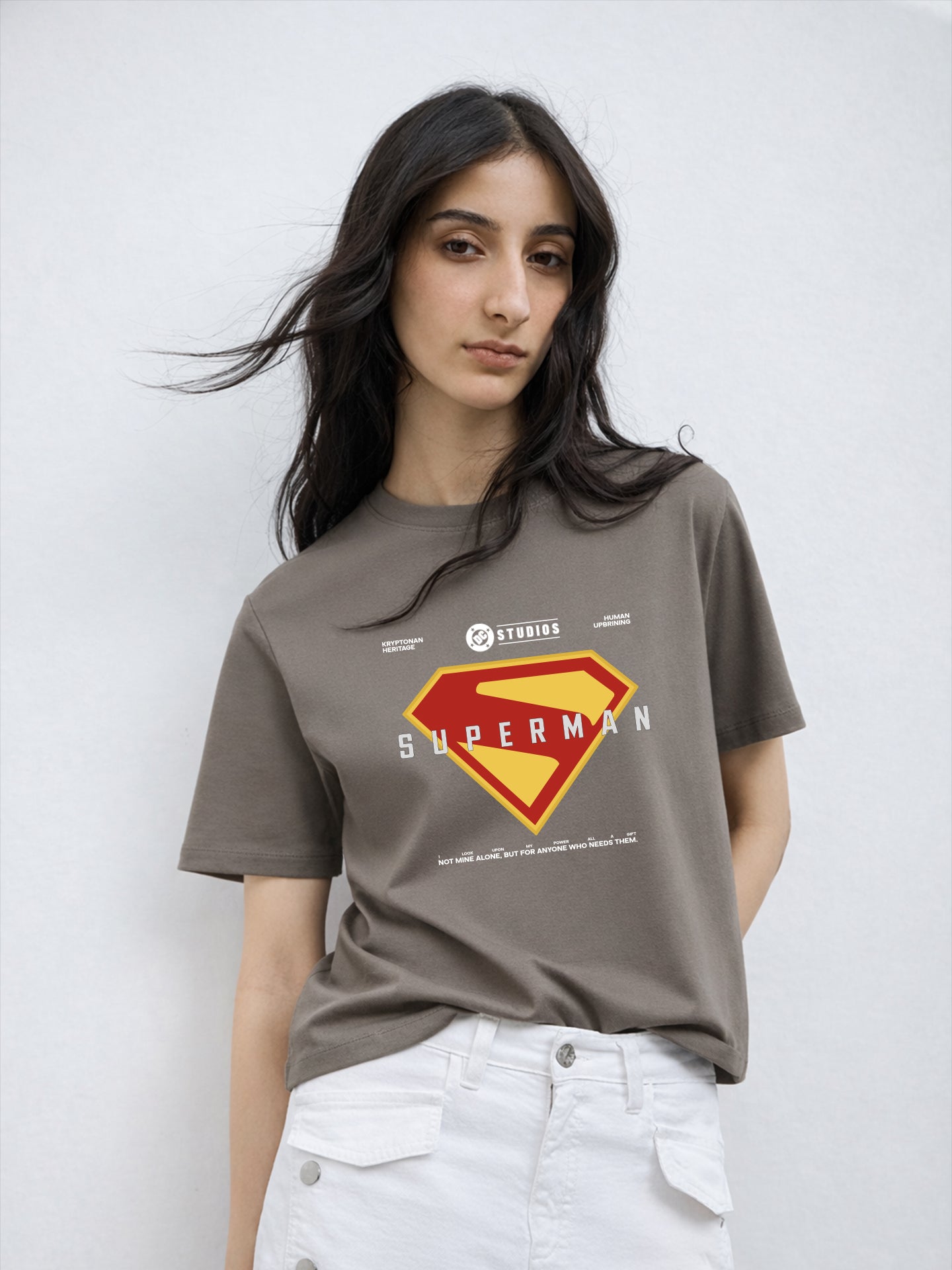 Regular Fit T-Shirt For Women - Superman DC Studios