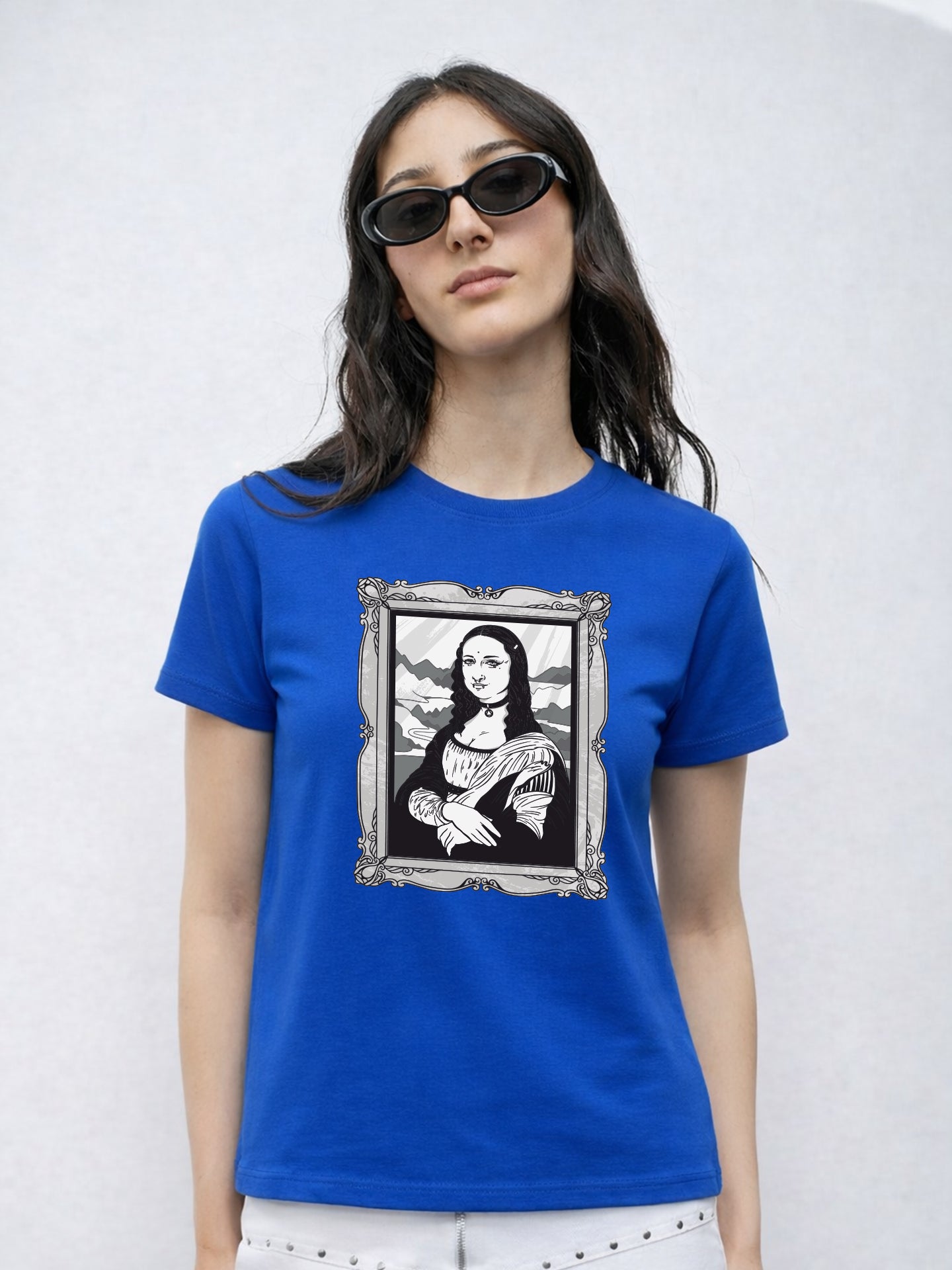 Regular Fit T-Shirt For Women - Monalisa