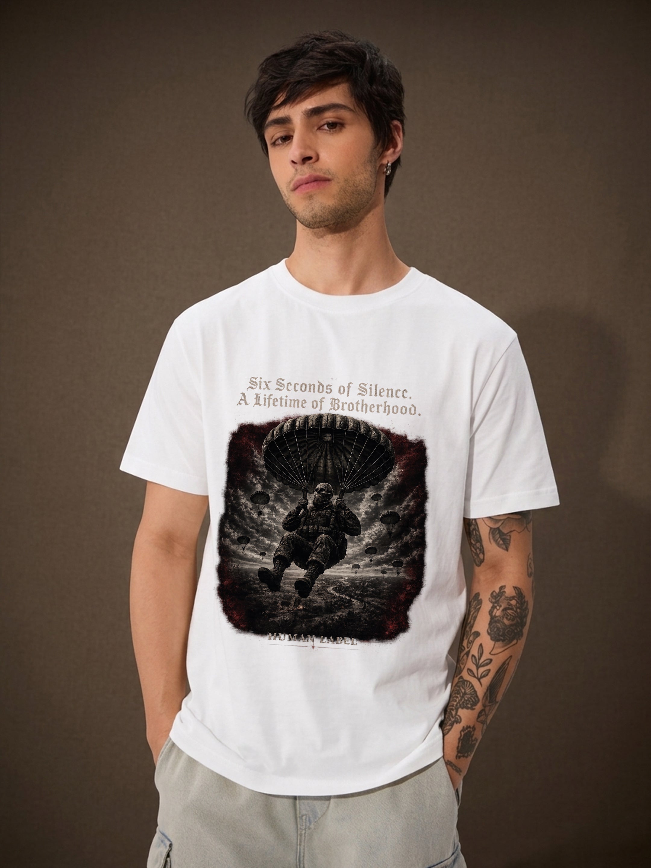 Regular Fit T-Shirt For Men - Human Lebel