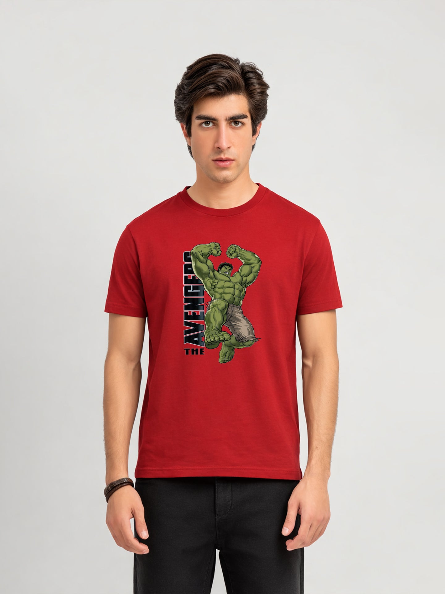 Regular Fit T-Shirt For Men - Hulk The Avengers