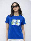 Regular Fit T-Shirt For Women - Unprocessed