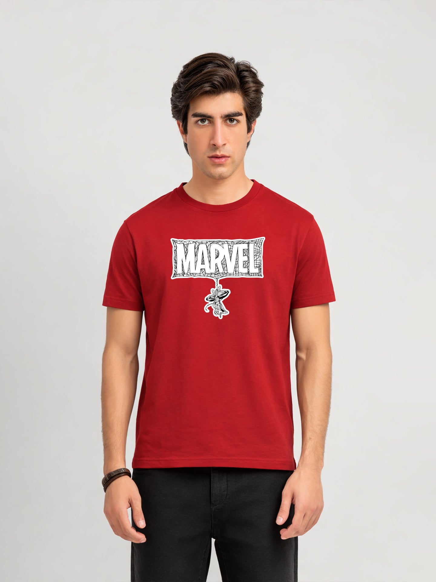 Regular Fit T-Shirt For Men - Marvel Spider