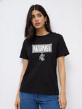 Regular Fit T-Shirt For Women - Marvel Spider