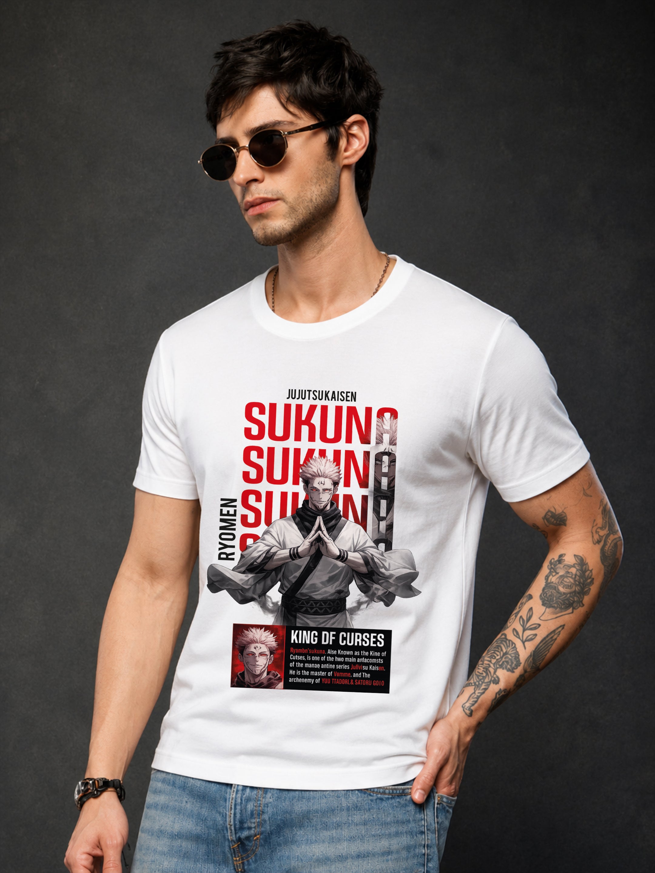Regular Fit T-Shirt For Men - Jujutsu