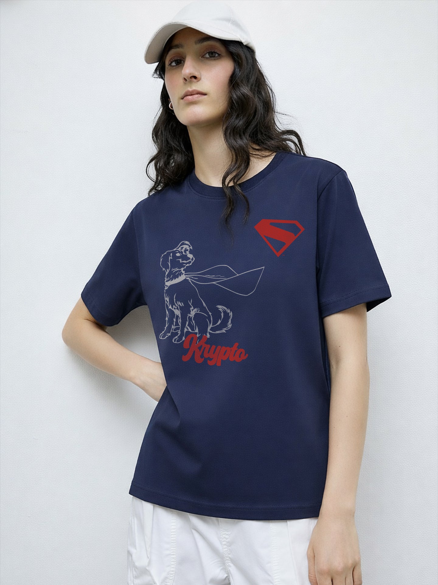 Regular Fit T-Shirt For Women - Krypto