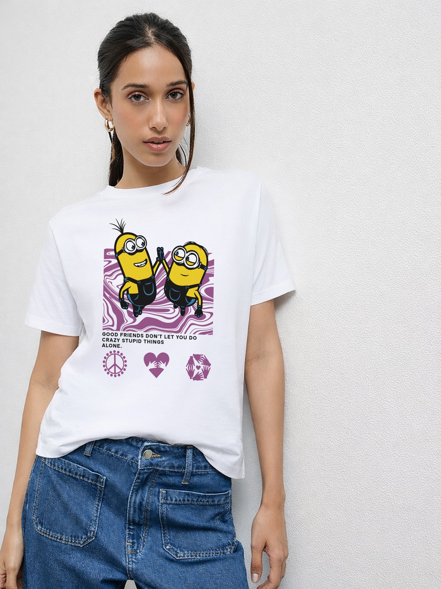 Regular Fit T-Shirt For Women - Banana