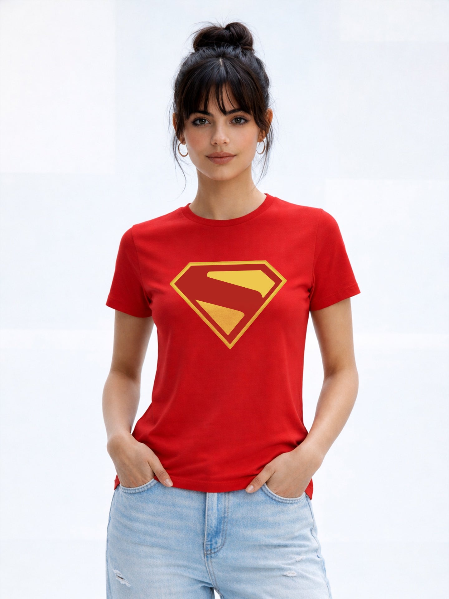 Regular Fit T-Shirt For Women - Superman