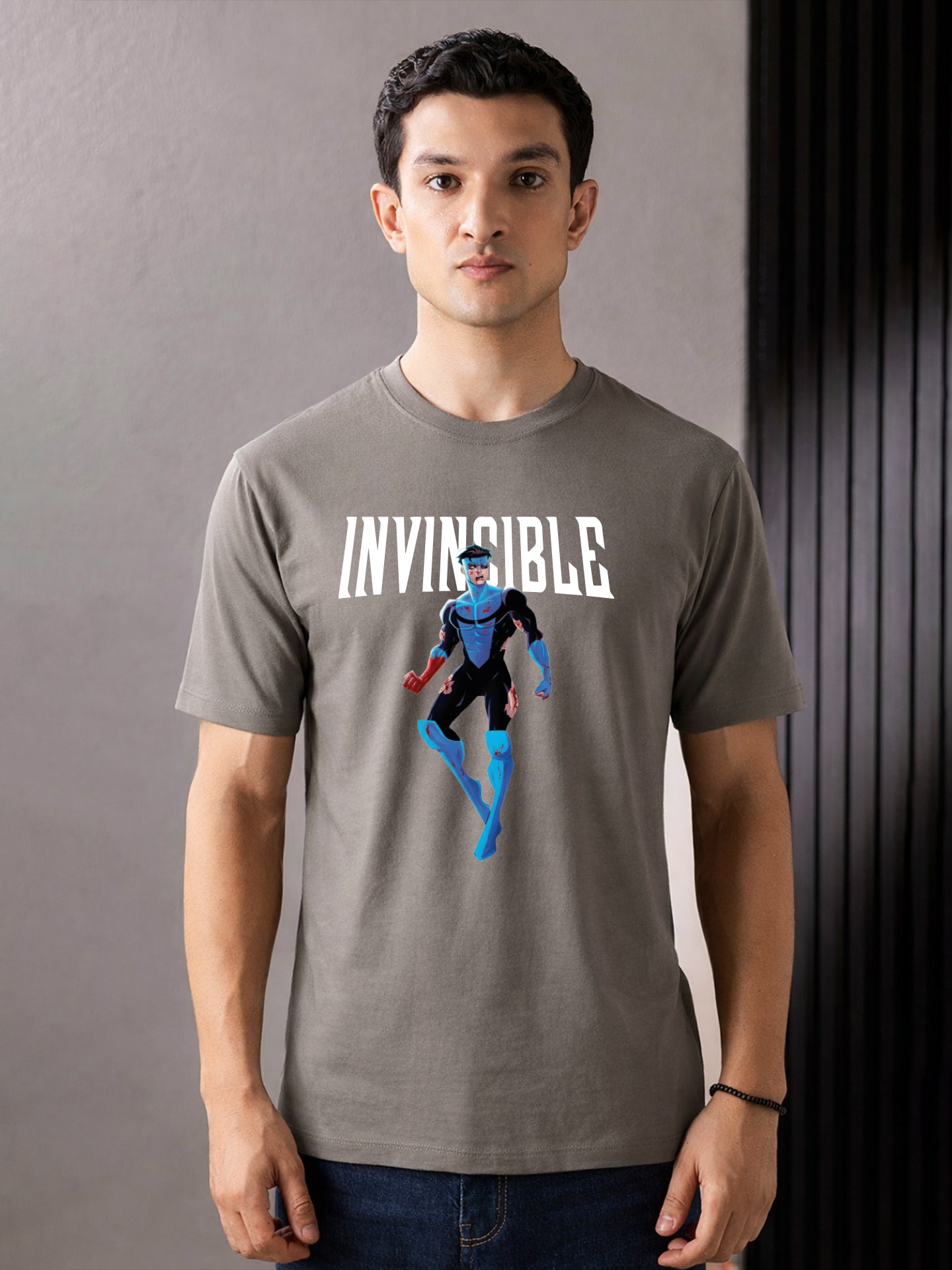 Regular Fit T-Shirt For Men -  Invincible
