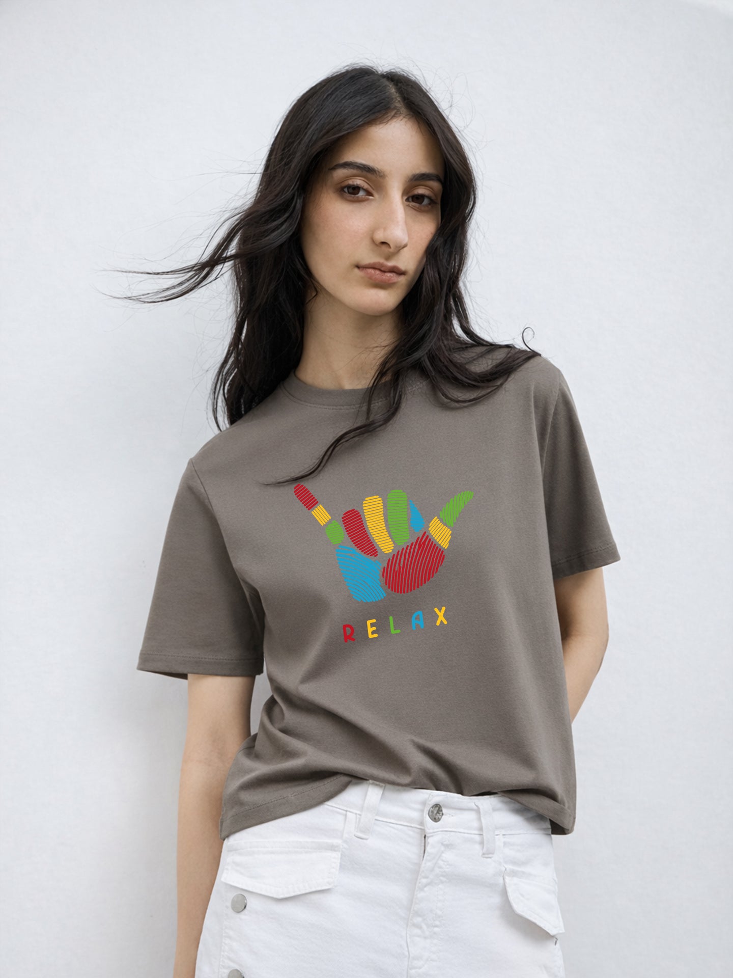 Regular Fit T-Shirt For Women - Relax
