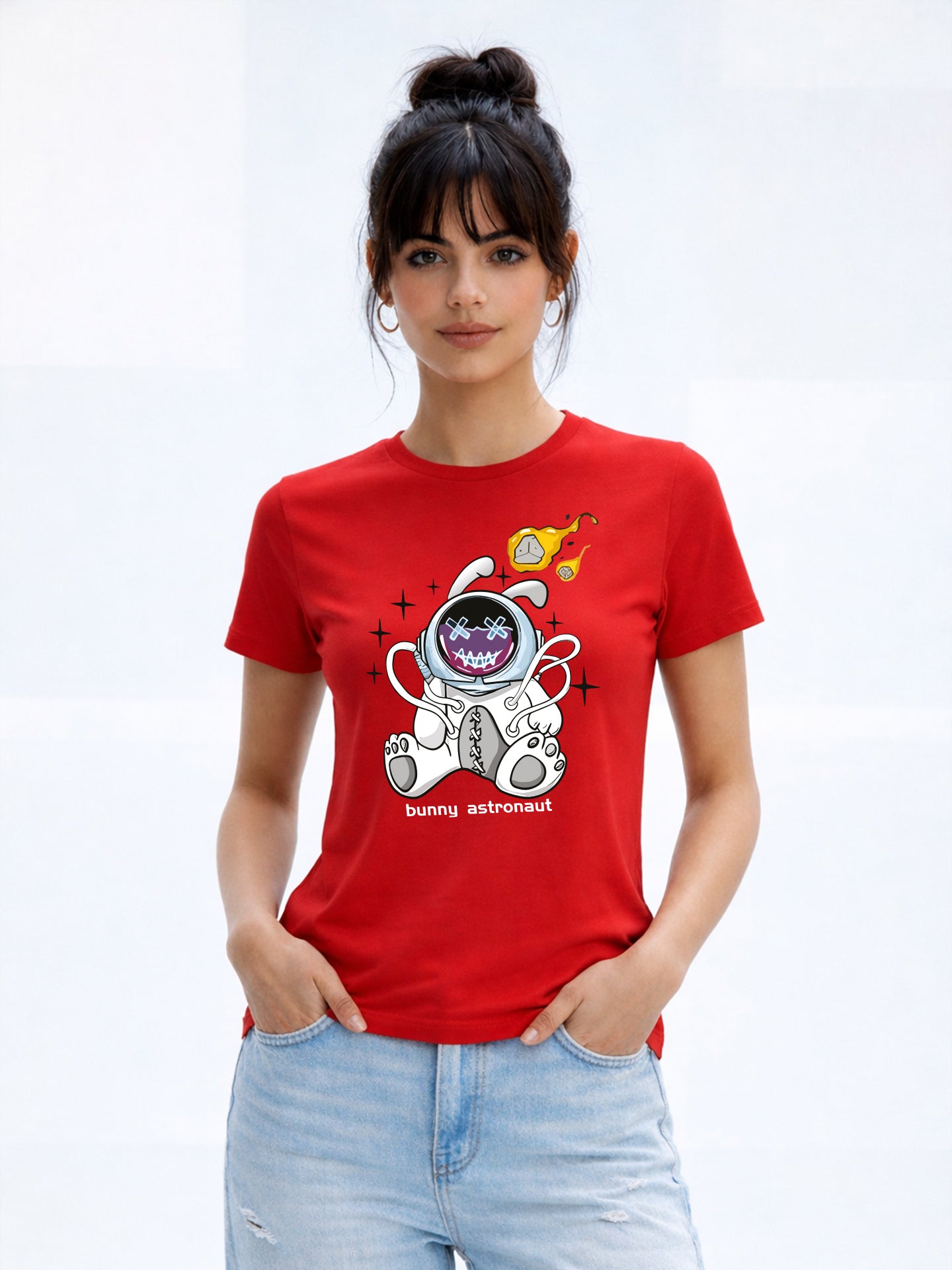 Regular Fit T-Shirt For Women - Bunny Austronut