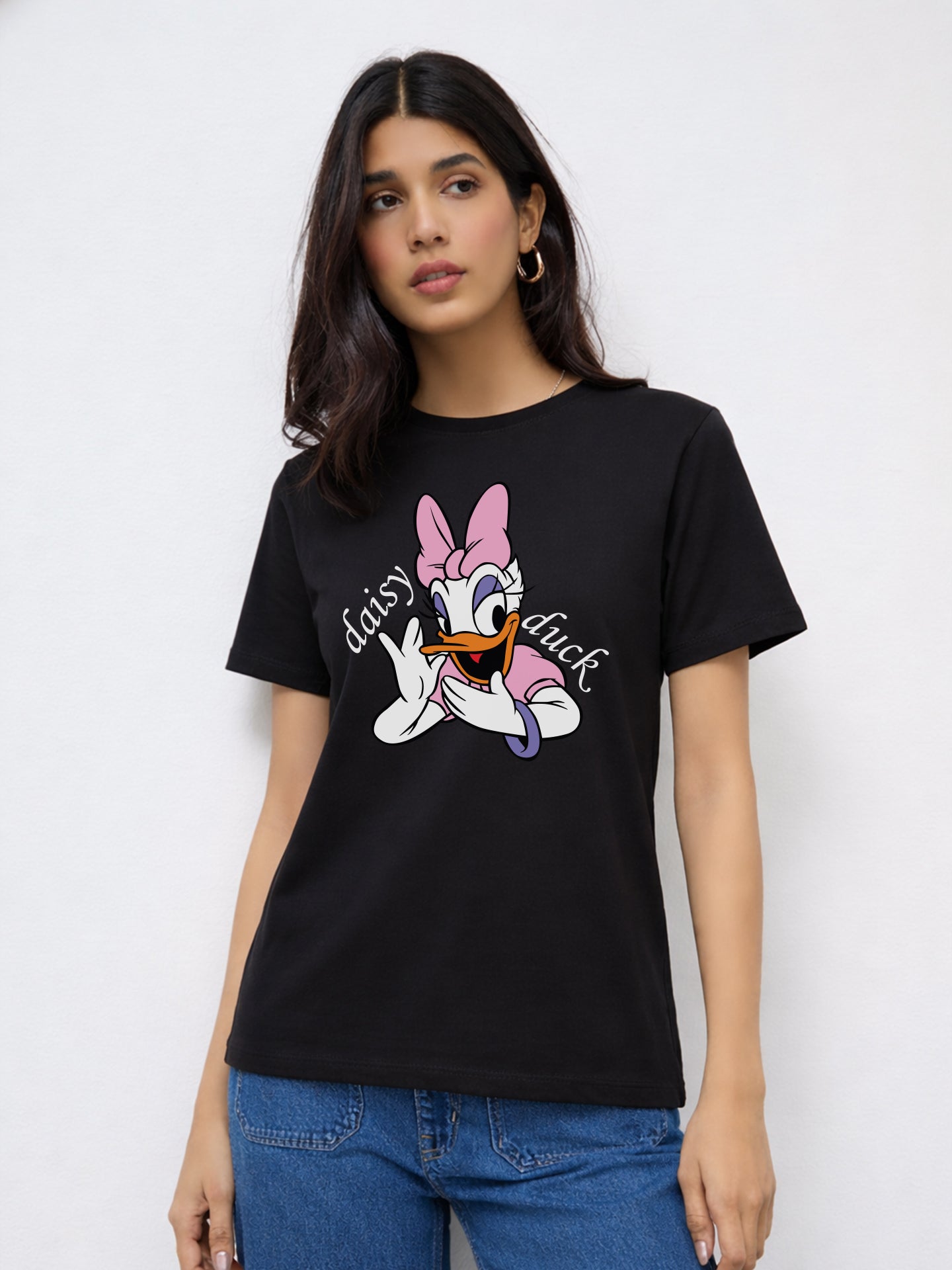 Regular Fit T-Shirt For Women - Daisy Duck
