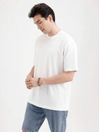 Basic Regular Fit T-Shirt For Men - White