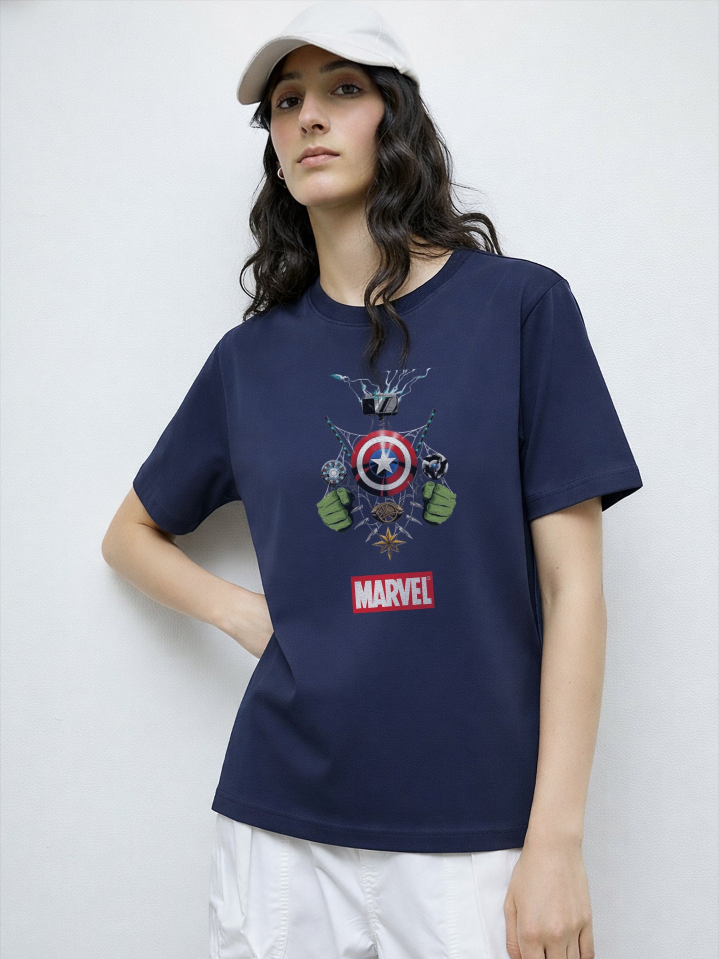 Regular Fit T-Shirt For Women - Marvel