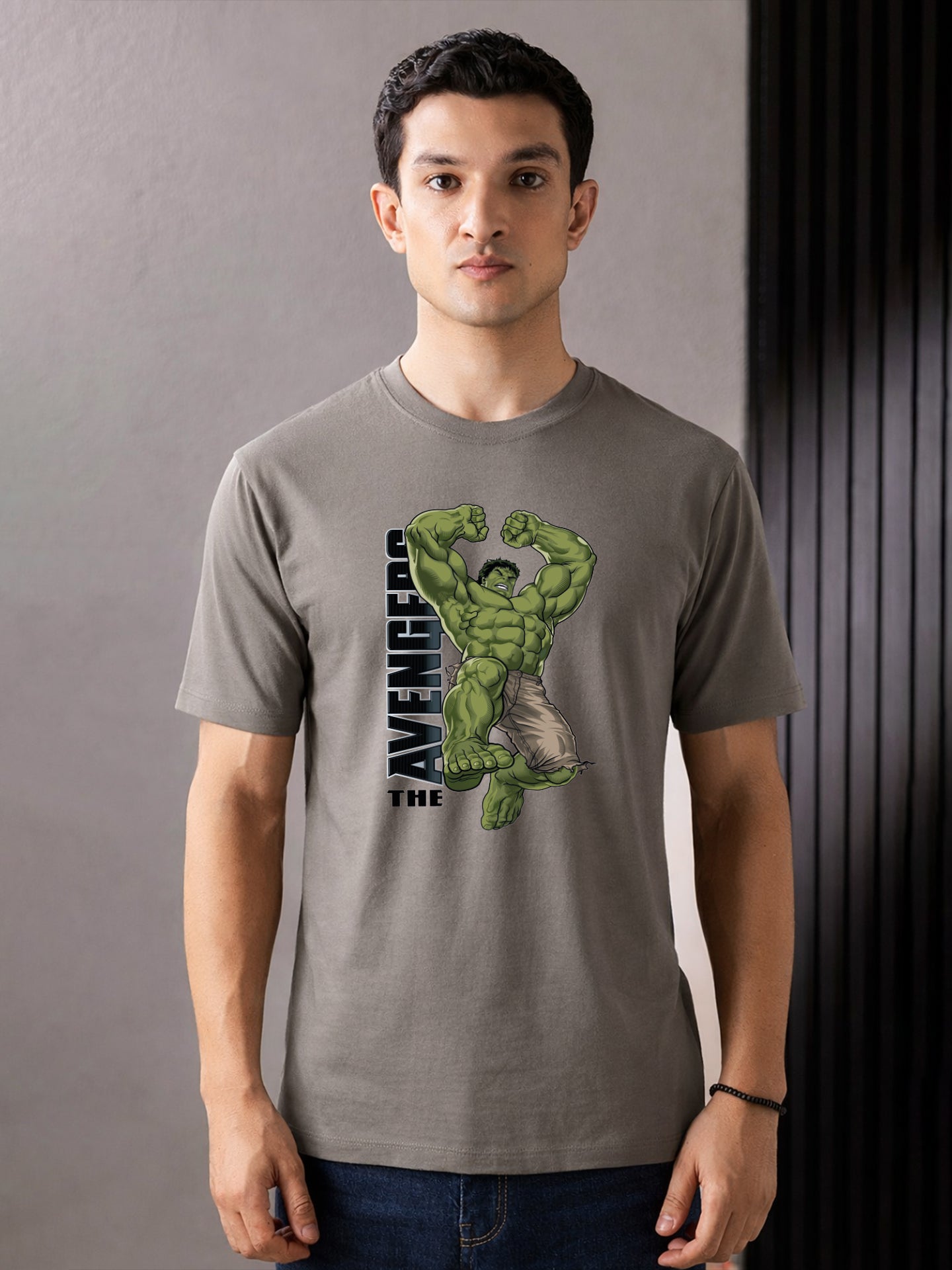 Regular Fit T-Shirt For Men - Hulk The Avengers