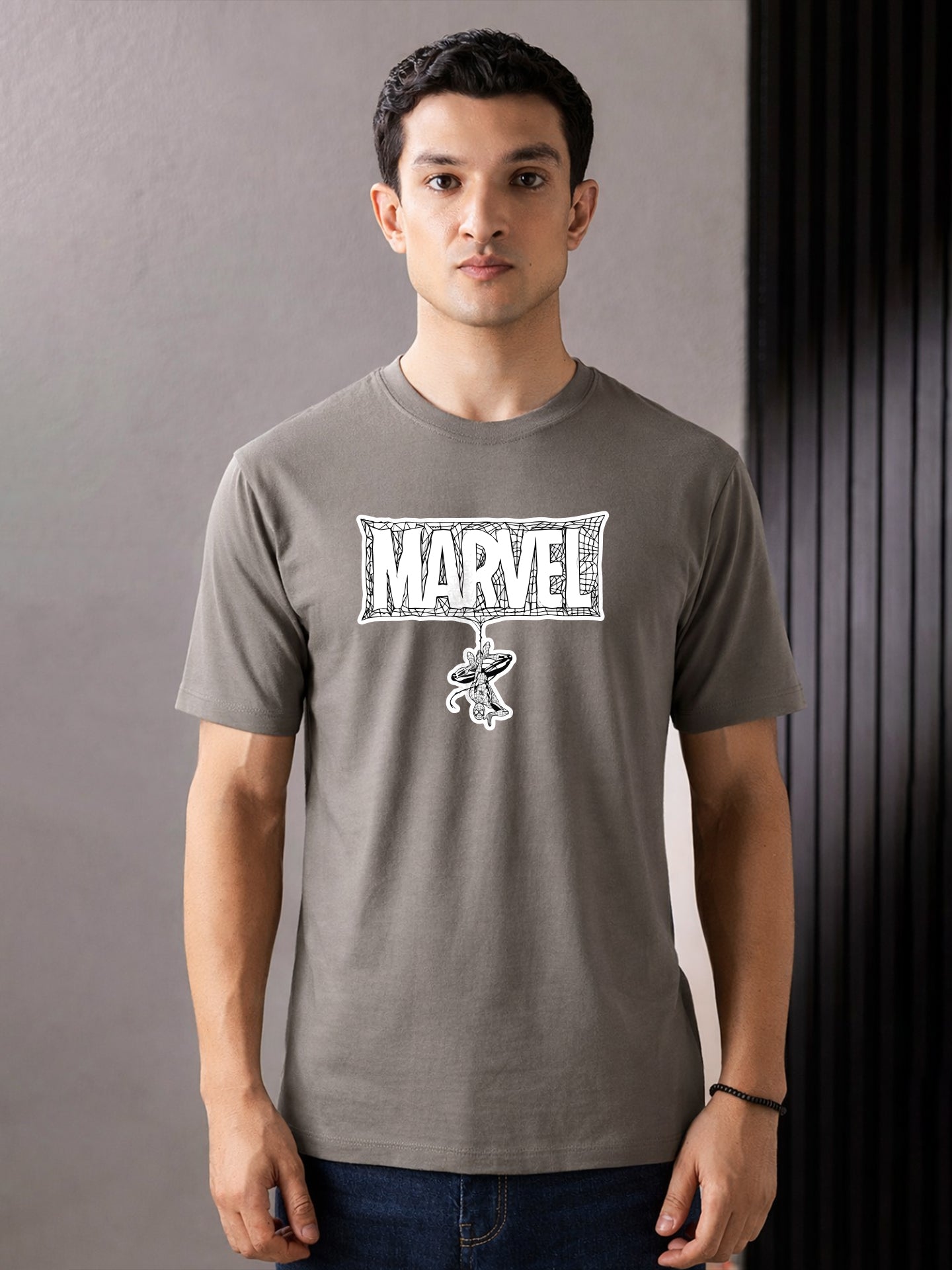 Regular Fit T-Shirt For Men - Marvel Spider