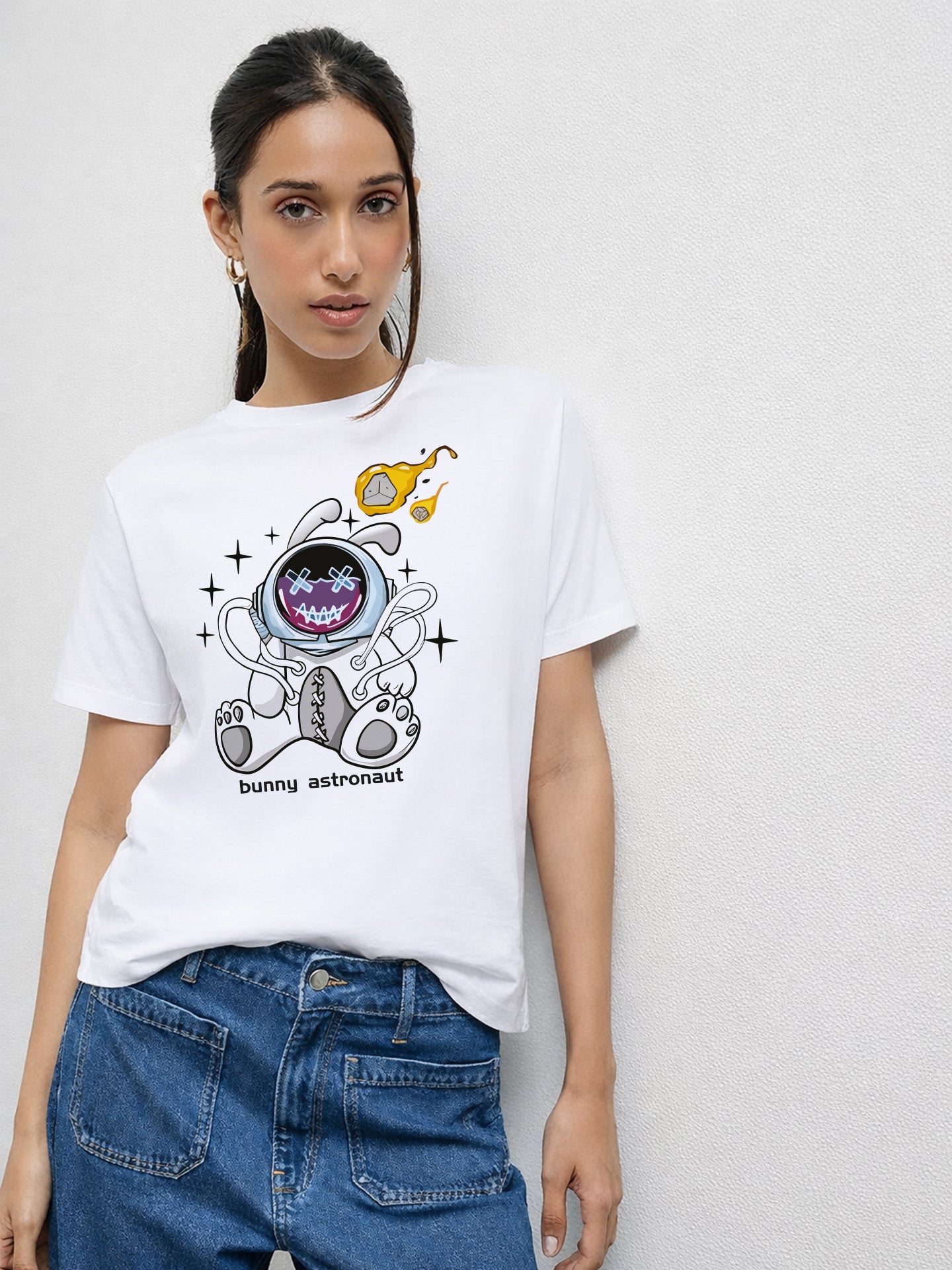 Regular Fit T-Shirt For Women - Bunny Austronut