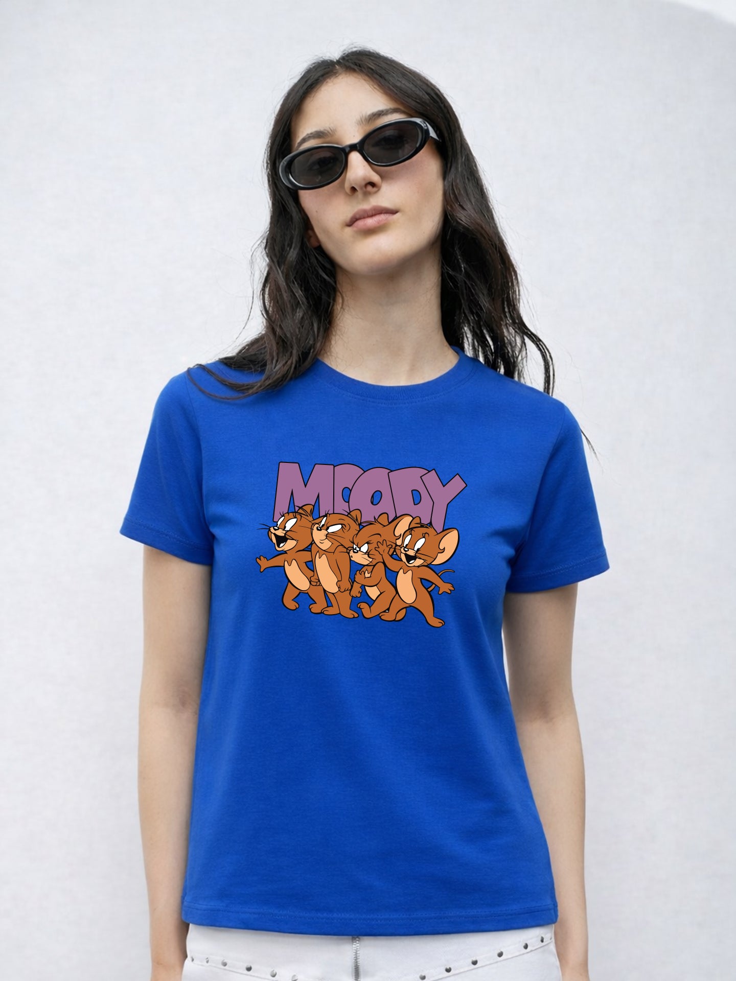 Regular Fit T-Shirt For Women - Moddy