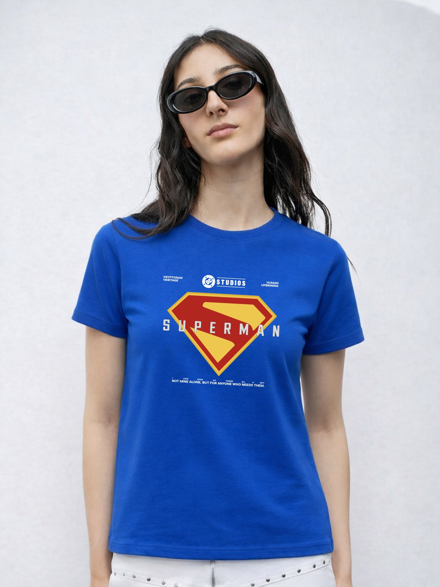 Regular Fit T-Shirt For Women - Superman DC Studios