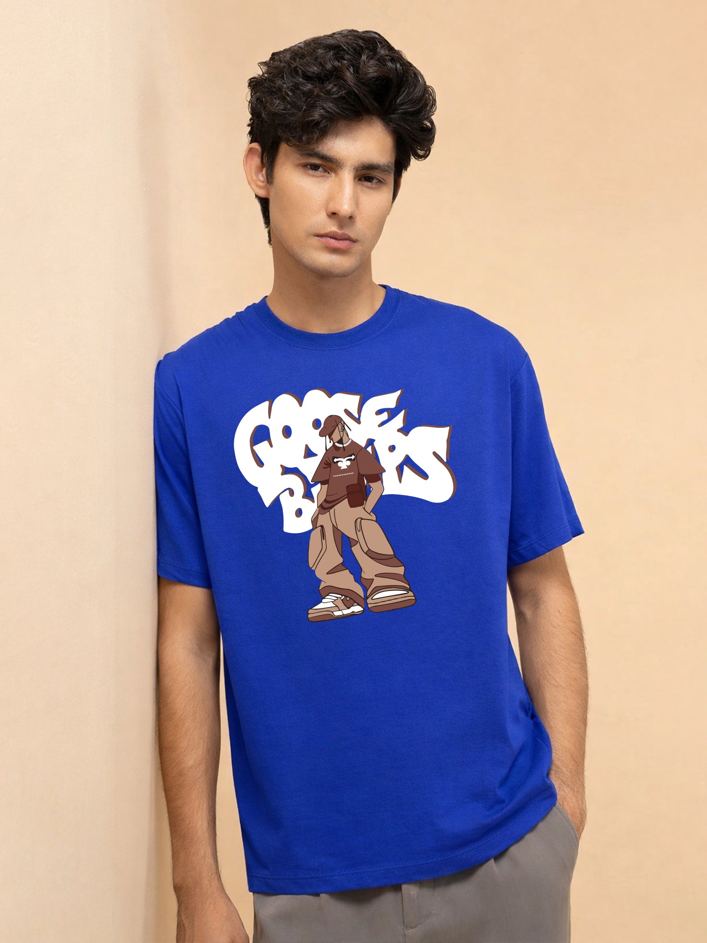 Regular Fit T-Shirt For Men - Goose